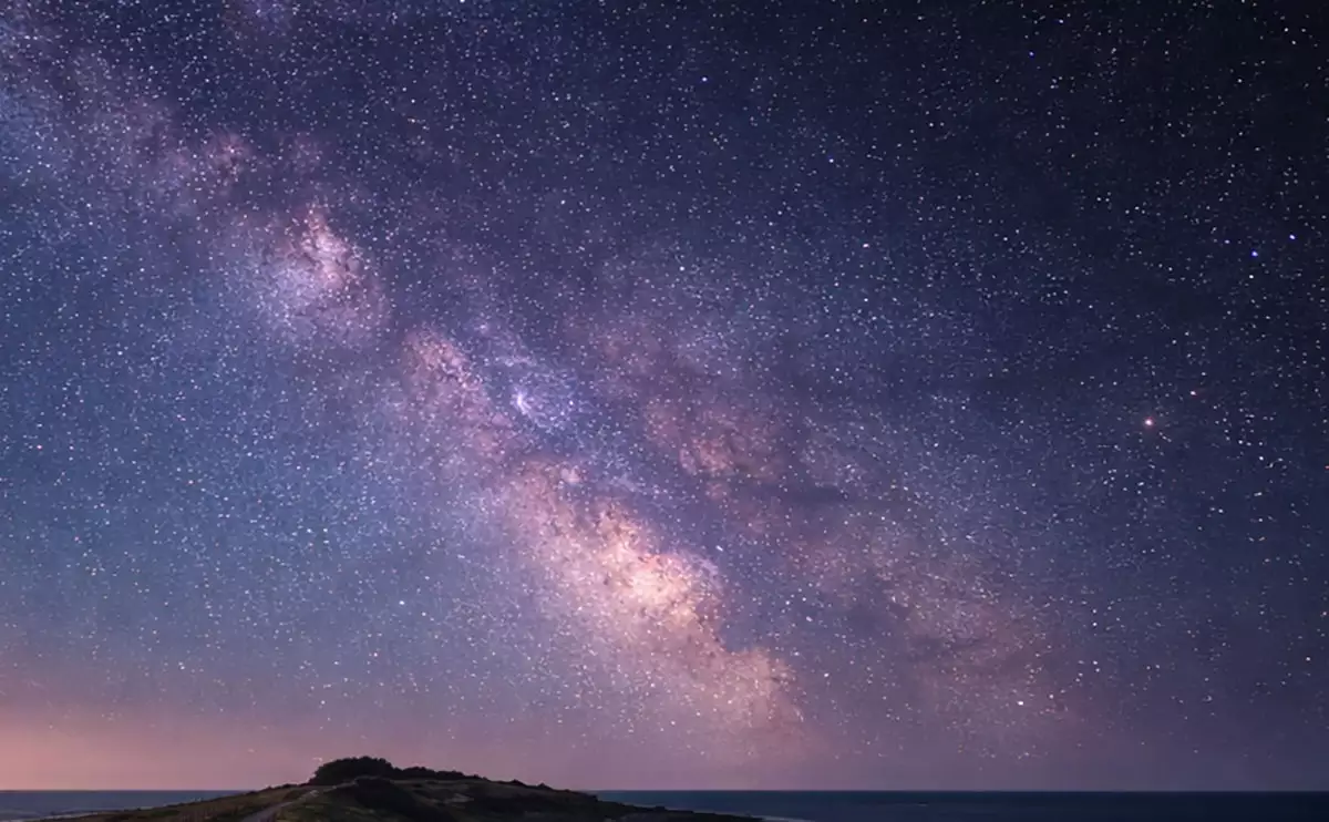 Sternenhimmel mit der Milchstrasse